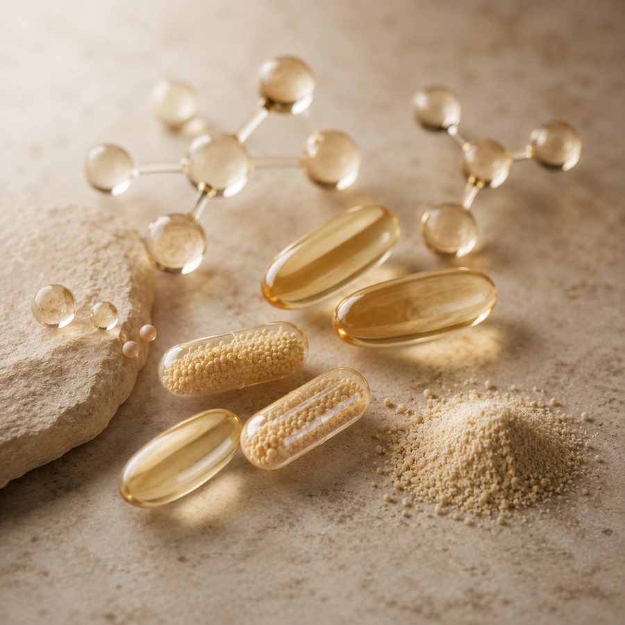 Vitaminas B6, B9 y B12